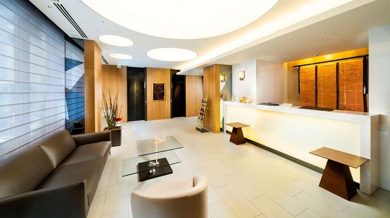 <b>Best Western Hotel Fino Tokyo Akasaka Lobby</b>. Images powered by <a href="https://iceportal.shijigroup.com/" title="IcePortal" target="_blank">IcePortal</a>.
