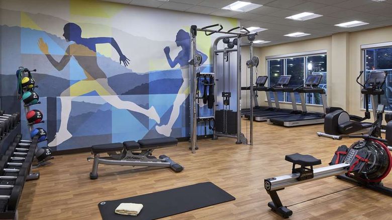 <b>Hyatt Place Evansville Health</b>. Images powered by <a href="https://iceportal.shijigroup.com/" title="IcePortal" target="_blank">IcePortal</a>.