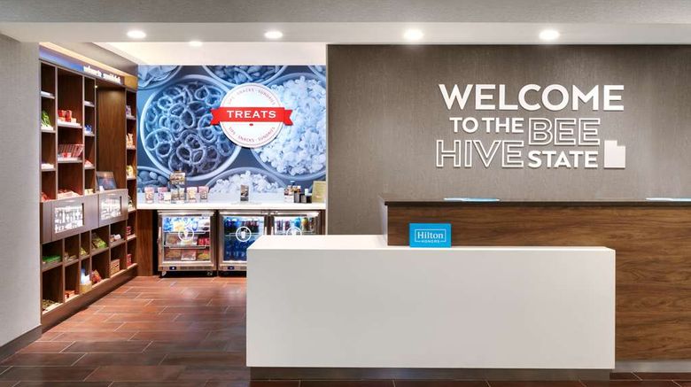 <b>Hampton Inn & Suites Spanish Fork Lobby</b>. Images powered by <a href="https://iceportal.shijigroup.com/" title="IcePortal" target="_blank">IcePortal</a>.