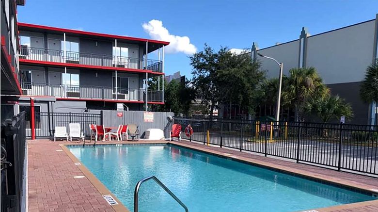 <b>Travelodge by Wyndham Orlando Pool</b>. Images powered by <a href="https://iceportal.shijigroup.com/" title="IcePortal" target="_blank">IcePortal</a>.