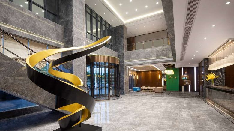 <b>Ramada Encore by Wyndham Chenzhou North Lobby</b>. Images powered by <a href="https://iceportal.shijigroup.com/" title="IcePortal" target="_blank">IcePortal</a>.