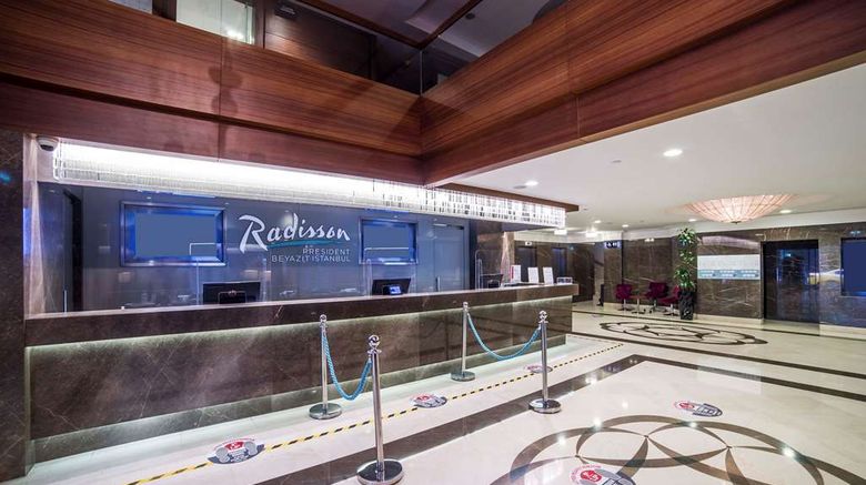 <b>Radisson President Old Town Istanbul Lobby</b>. Images powered by <a href="https://iceportal.shijigroup.com/" title="IcePortal" target="_blank">IcePortal</a>.