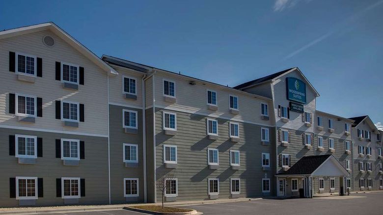 <b>WoodSpring Suites Washington DC Andrews Exterior</b>. Images powered by <a href="https://iceportal.shijigroup.com/" title="IcePortal" target="_blank">IcePortal</a>.