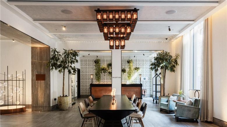 <b>Hart Shoreditch Hotel, Curio Collection Lobby</b>. Images powered by <a href="https://iceportal.shijigroup.com/" title="IcePortal" target="_blank">IcePortal</a>.