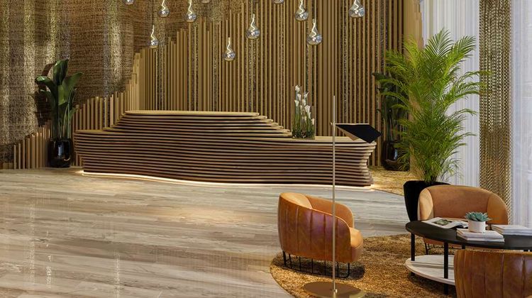 Middle Eight Hotel Lobby