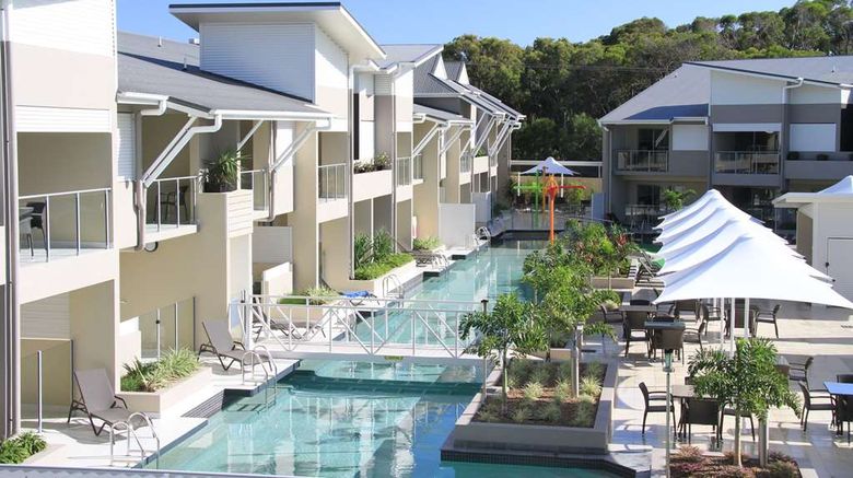 <b>1770 Lagoons Central Apartment Resort Exterior</b>. Images powered by <a href=https://www.travelagewest.com/Hotels/Agnes-Waters-Australia/