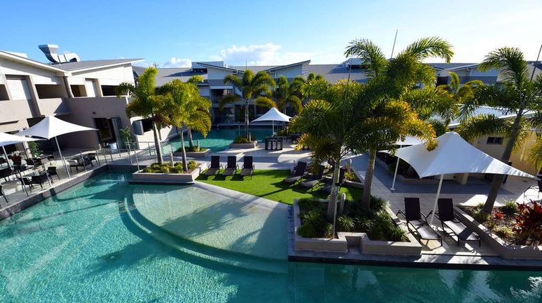 <b>1770 Lagoons Central Apartment Resort Exterior</b>. Images powered by <a href=https://www.travelagewest.com/Hotels/Agnes-Waters-Australia/