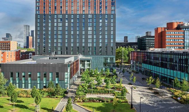 Hyatt House Manchester Exterior
