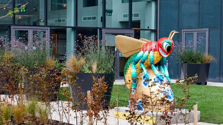 <b>Hyatt House Manchester Exterior</b>. Images powered by <a href="https://iceportal.shijigroup.com/" title="IcePortal" target="_blank">IcePortal</a>.