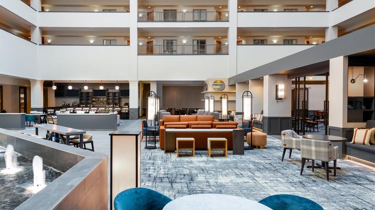 Hilton Charlotte Airport Lobby