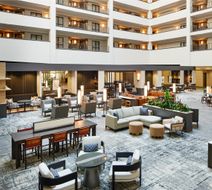 Hilton Charlotte Airport Lobby