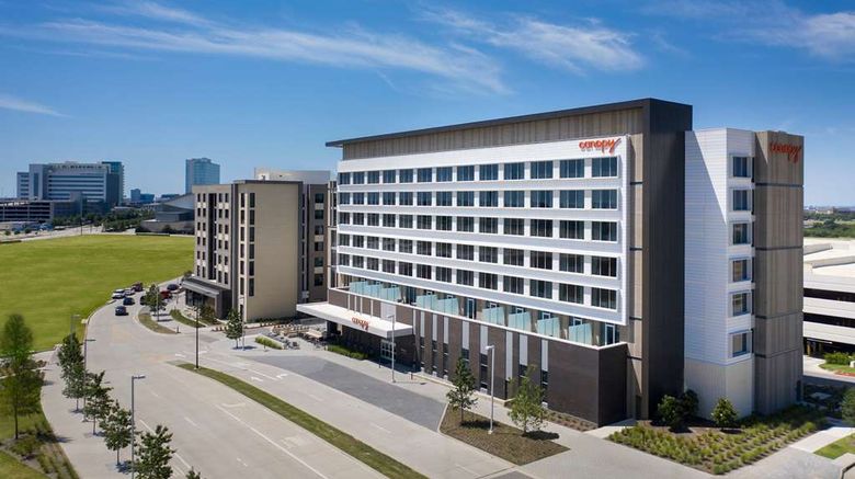 <b>Canopy by Hilton Dallas Frisco Station Exterior</b>. Images powered by <a href="https://iceportal.shijigroup.com/" title="IcePortal" target="_blank">IcePortal</a>.