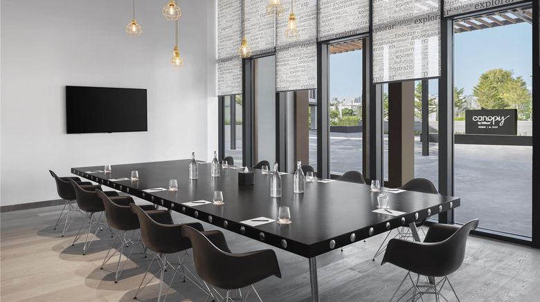 <b>Canopy by Hilton Dubai Al Seef Meeting</b>. Images powered by <a href="https://iceportal.shijigroup.com/" title="IcePortal" target="_blank">IcePortal</a>.