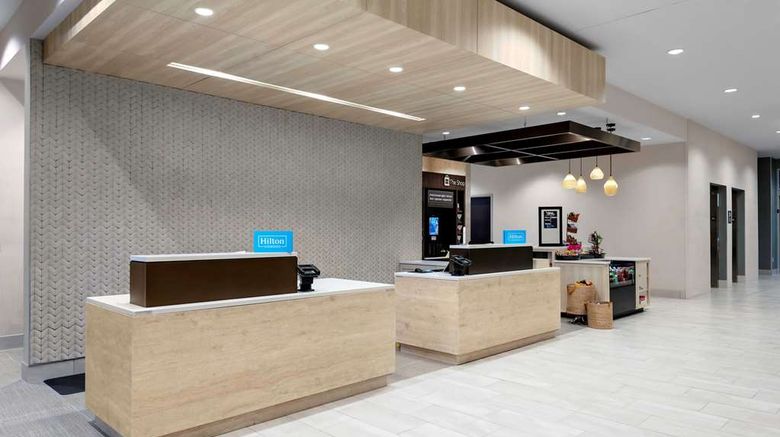 <b>Hilton Garden Inn Chandler Downtown Lobby</b>. Images powered by <a href="https://iceportal.shijigroup.com/" title="IcePortal" target="_blank">IcePortal</a>.