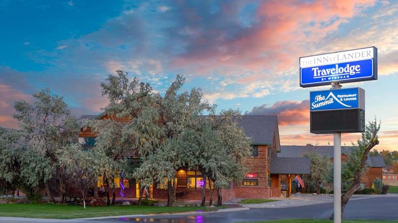 Inn at Lander, Travelodge by Wyndham Exterior. Images powered by <a href="https://iceportal.shijigroup.com" target="_blank" rel="noopener">Ice Portal</a>.