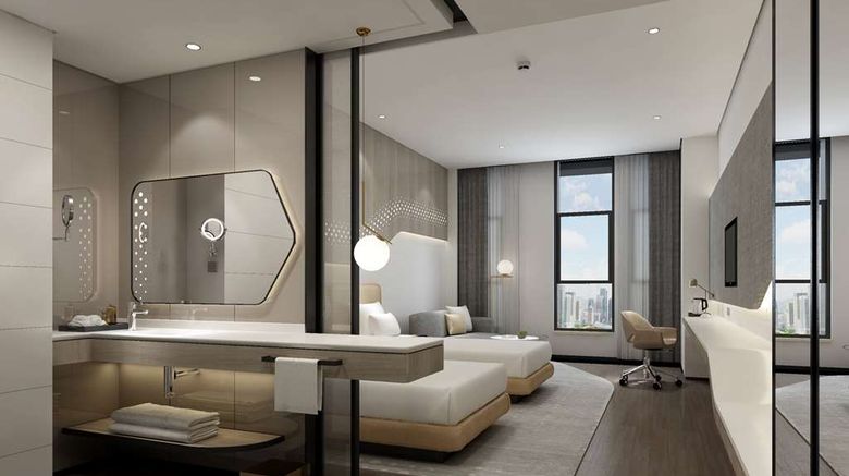 <b>Microtel by Wyndham Hefei Room</b>. Images powered by <a href="https://iceportal.shijigroup.com/" title="IcePortal" target="_blank">IcePortal</a>.