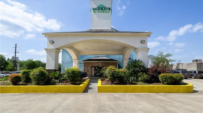 <b>Wingate by Wyndham Houston Intcl Airport Exterior</b>. Images powered by <a href="https://iceportal.shijigroup.com/" title="IcePortal" target="_blank">IcePortal</a>.