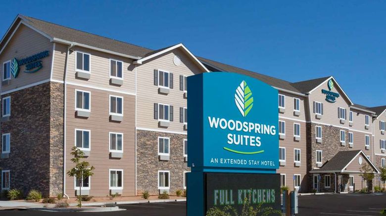 <b>WoodSpring Suites Grand Junction Exterior</b>. Images powered by <a href="https://iceportal.shijigroup.com/" title="IcePortal" target="_blank">IcePortal</a>.