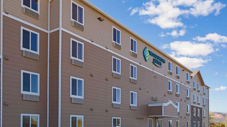 <b>WoodSpring Suites Grand Junction Exterior</b>. Images powered by <a href="https://iceportal.shijigroup.com/" title="IcePortal" target="_blank">IcePortal</a>.