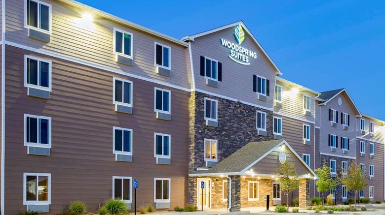 <b>WoodSpring Suites Grand Junction Exterior</b>. Images powered by <a href="https://iceportal.shijigroup.com/" title="IcePortal" target="_blank">IcePortal</a>.
