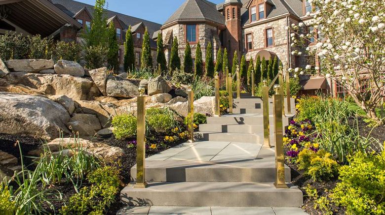 <b>The Abbey Inn and Spa Exterior</b>. Images powered by <a href="https://iceportal.shijigroup.com/" title="IcePortal" target="_blank">IcePortal</a>.