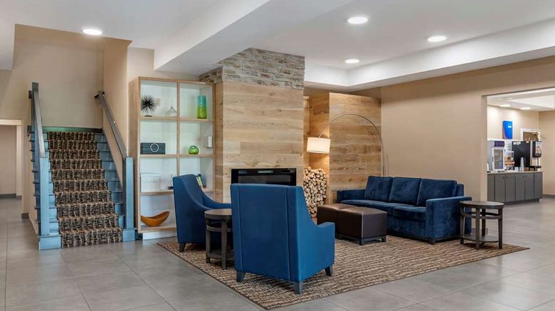 <b>Comfort Inn & Suites Millbrook Lobby</b>. Images powered by <a href="https://iceportal.shijigroup.com/" title="IcePortal" target="_blank">IcePortal</a>.