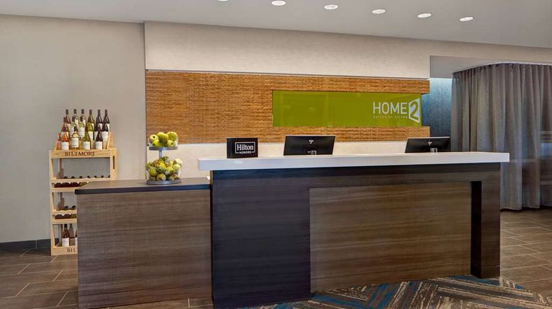 <b>Home2 Suites by Hilton Asheville Airport Lobby</b>. Images powered by <a href="https://iceportal.shijigroup.com/" title="IcePortal" target="_blank">IcePortal</a>.