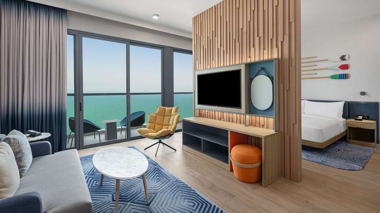 <b>Hampton by Hilton Marjan Island Room</b>. Images powered by <a href="https://iceportal.shijigroup.com/" title="IcePortal" target="_blank">IcePortal</a>.