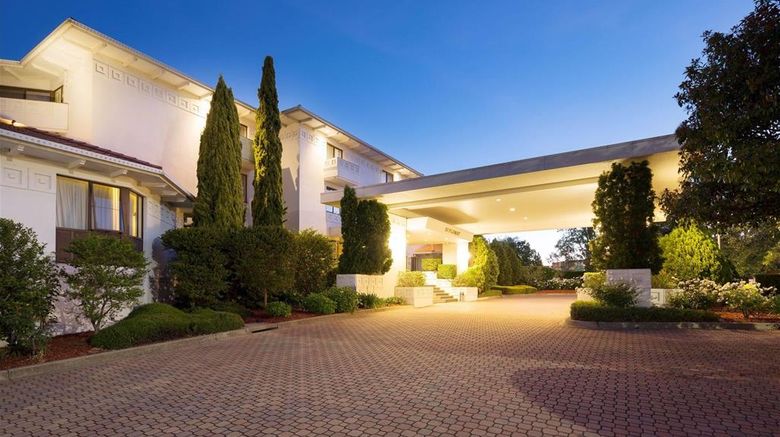 <b>Ramada by Wyndham Diplomat Canberra Exterior</b>. Images powered by <a href="https://iceportal.shijigroup.com/" title="IcePortal" target="_blank">IcePortal</a>.