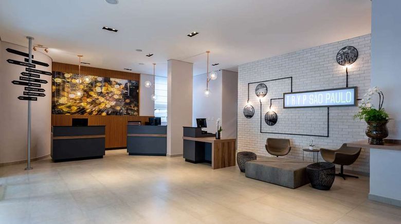 <b>TRYP by Wyndham Sao Paulo Paraiso Lobby</b>. Images powered by <a href="https://iceportal.shijigroup.com/" title="IcePortal" target="_blank">IcePortal</a>.