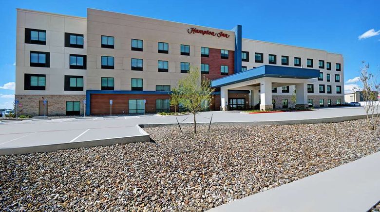 <b>Hampton Inn Midland South Exterior</b>. Images powered by <a href="https://iceportal.shijigroup.com/" title="IcePortal" target="_blank">IcePortal</a>.