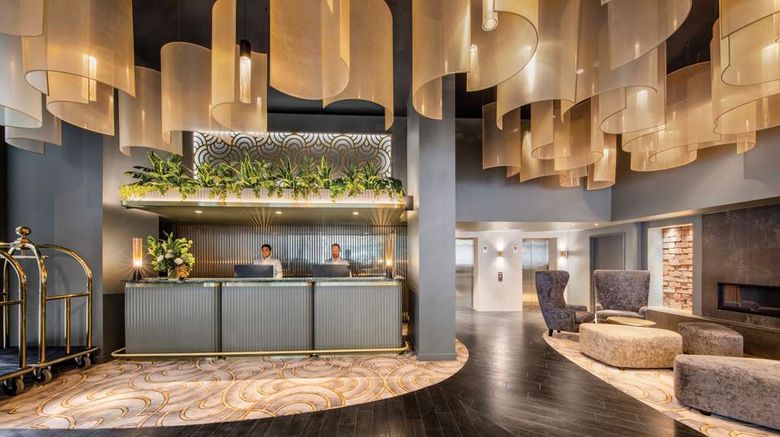 <b>Vibe Hotel Hobart Lobby</b>. Images powered by <a href="https://iceportal.shijigroup.com/" title="IcePortal" target="_blank">IcePortal</a>.