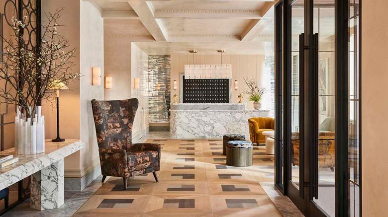 <b>The Wall Street Hotel Lobby</b>. Images powered by <a href="https://iceportal.shijigroup.com/" title="IcePortal" target="_blank">IcePortal</a>.