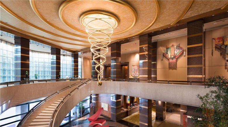 <b>Conrad Singapore Marina Bay Lobby</b>. Images powered by <a href=https://www.travelagewest.com/Hotels/Singapore-Singapore/