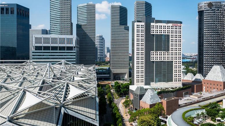 <b>Conrad Singapore Marina Bay Exterior</b>. Images powered by <a href=https://www.travelagewest.com/Hotels/Singapore-Singapore/
