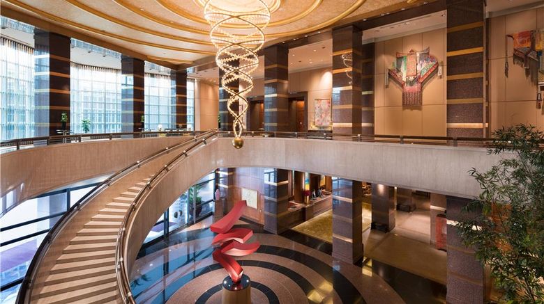 <b>Conrad Singapore Marina Bay Lobby</b>. Images powered by <a href=https://www.travelagewest.com/Hotels/Singapore-Singapore/