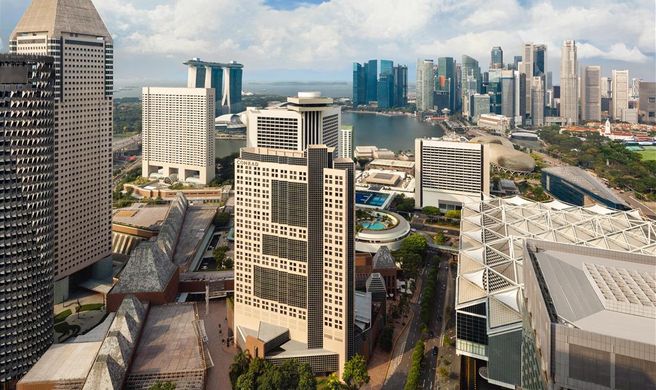 Conrad Singapore Marina Bay Exterior