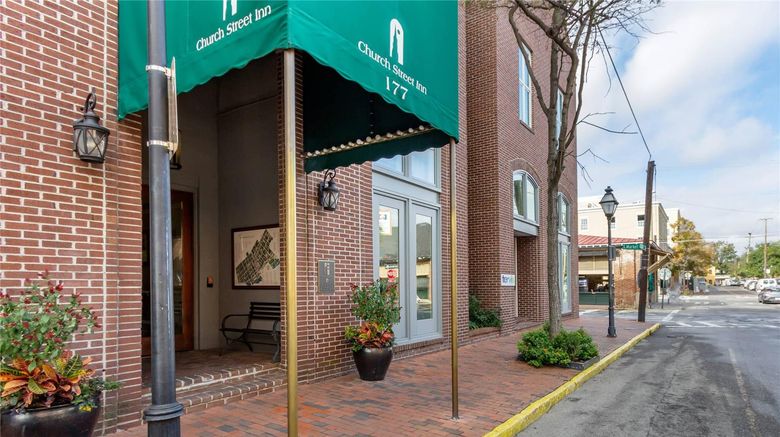 <b>Church Street Inn Exterior</b>. Images powered by <a href="https://iceportal.shijigroup.com/" title="IcePortal" target="_blank">IcePortal</a>.
