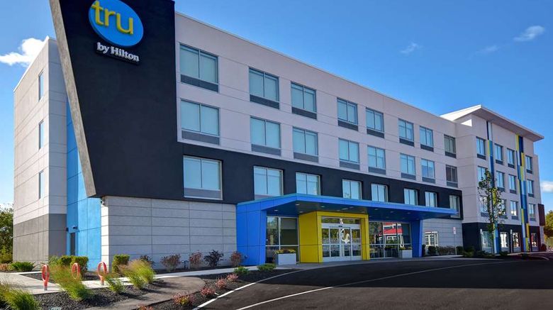 Tru by Hilton Concord Exterior. Images powered by <a href="https://iceportal.shijigroup.com" target="_blank" rel="noopener">Ice Portal</a>.