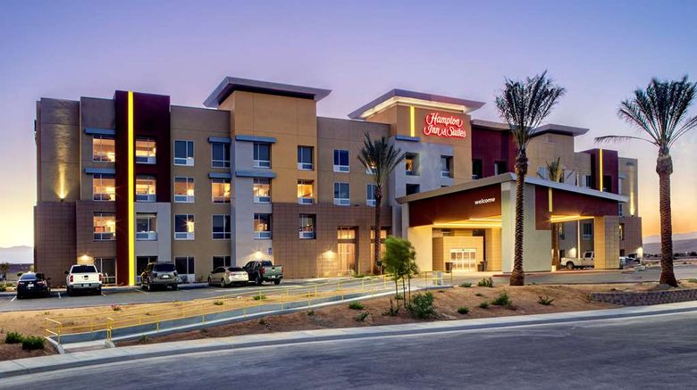 <b>Hampton Inn & Suites Indio Exterior</b>. Images powered by <a href="https://iceportal.shijigroup.com/" title="IcePortal" target="_blank">IcePortal</a>.