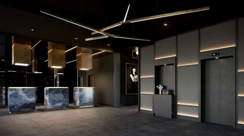 <b>AMANO Eastside Lobby</b>. Images powered by <a href="https://iceportal.shijigroup.com/" title="IcePortal" target="_blank">IcePortal</a>.