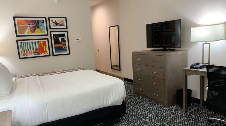 <b>La Quinta Inn & Stes by Wyndham Red Oak Room</b>. Images powered by <a href="https://iceportal.shijigroup.com/" title="IcePortal" target="_blank">IcePortal</a>.