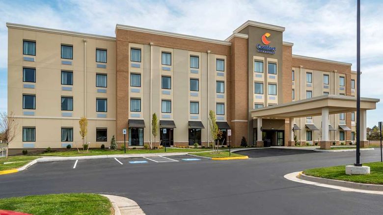 Comfort Inn and Suites Winchester Exterior. Images powered by <a href="https://iceportal.shijigroup.com" target="_blank" rel="noopener">Ice Portal</a>.