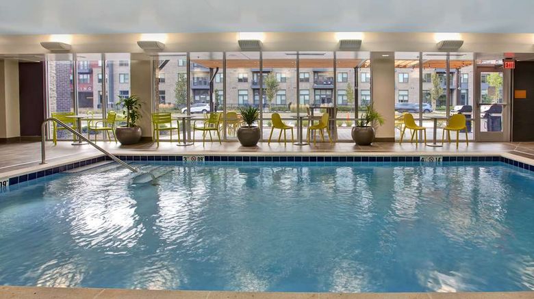 <b>Home2 Suites by Hilton Carmel Pool</b>. Images powered by <a href="https://iceportal.shijigroup.com/" title="IcePortal" target="_blank">IcePortal</a>.