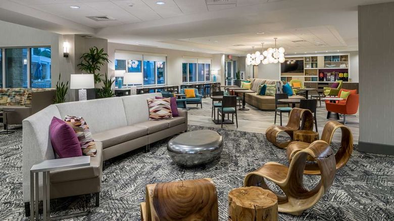 <b>Home2 Suites by Hilton Cape Cruise Port Lobby</b>. Images powered by <a href="https://iceportal.shijigroup.com/" title="IcePortal" target="_blank">IcePortal</a>.