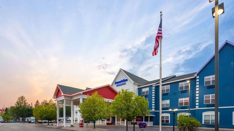 <b>AmericInn by Wyndham Iron Mountain Exterior</b>. Images powered by <a href="https://iceportal.shijigroup.com/" title="IcePortal" target="_blank">IcePortal</a>.