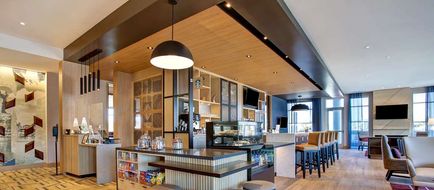 Hyatt Place Wichita State University Lobby