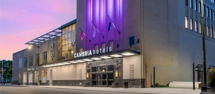 Cambria Hotel Detroit Downtown Exterior