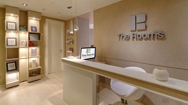 The Rooms Apartments Tirana Lobby. Images powered by <a href="https://iceportal.shijigroup.com" target="_blank" rel="noopener">Ice Portal</a>.