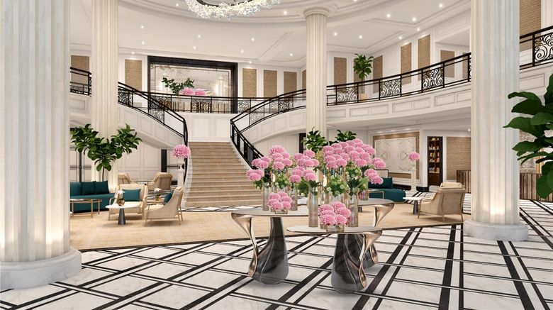 <b>The Jordan San Gabriel, Curio Collection Lobby</b>. Images powered by <a href="https://iceportal.shijigroup.com/" title="IcePortal" target="_blank">IcePortal</a>.
